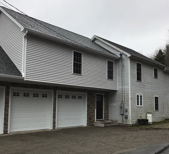 new home addition Lambert and Barr LLC in New Milford, CT